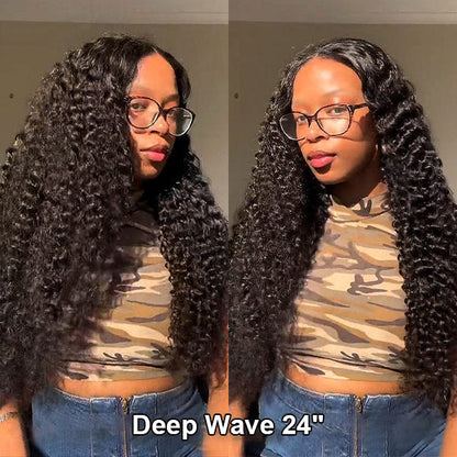 100% Glueless Wear Go Wig Pre-cut Lace Undetectable 7x5 HD Lace Wigs Preplucked with Natural Hairline Bleached Knots Human Hair Wigs